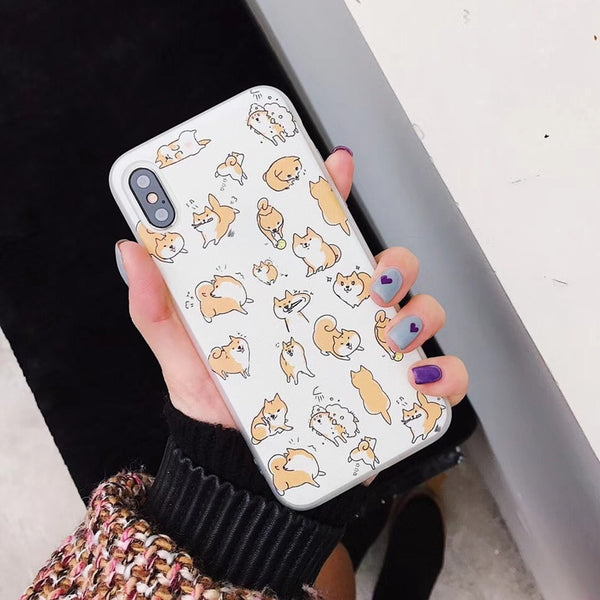 "Shibas Rule The World" Hard Case for iPhone