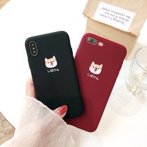 "The Classic Kawaii" Soft Phone Cases For iPhone X, 6, 6S, 7, and 8+